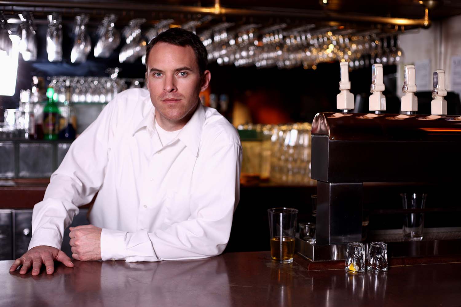 You have to work hard to learn how to be a good bartender.